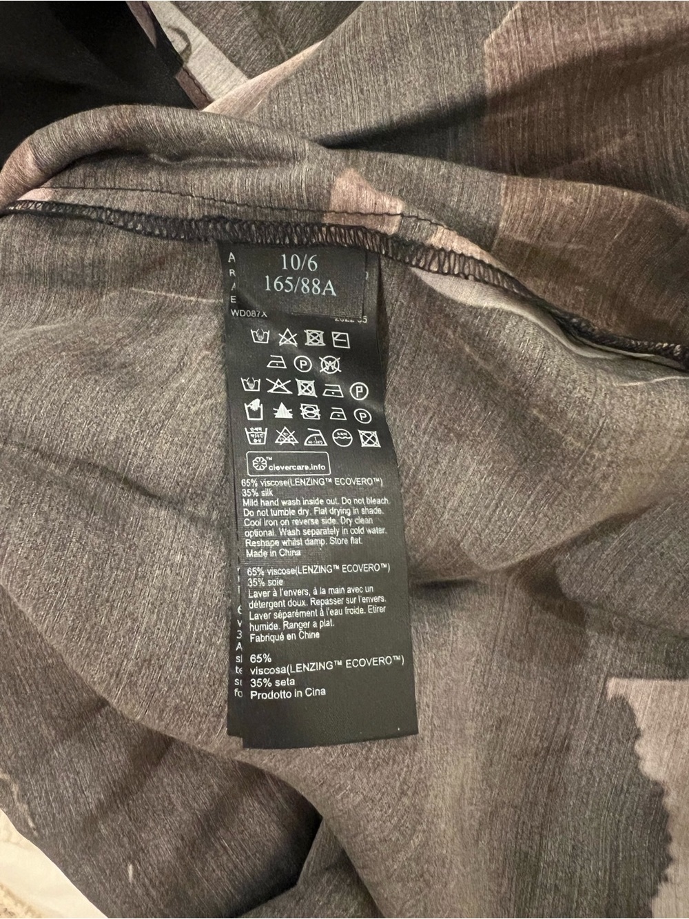 AllSaints iris dress. coffee brown color way - Picture 8 of 9
